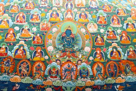 Tìm hiểu tranh Thangka Tây Tạng NGHỆ THUẬT THỊ GIÁC VÀ TÔN GIÁO 18