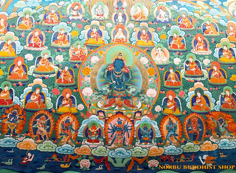 Tìm hiểu tranh Thangka Tây Tạng NGHỆ THUẬT THỊ GIÁC VÀ TÔN GIÁO 18