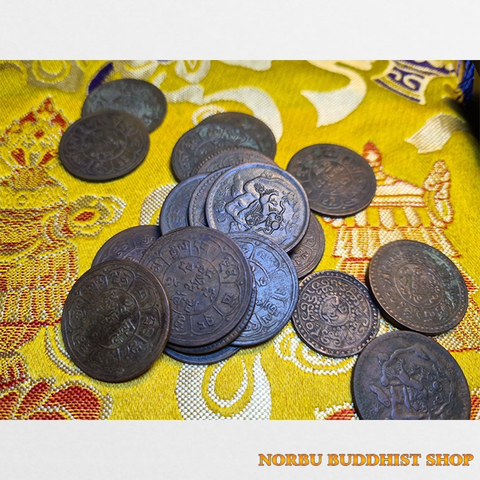 old-coin-tibet-tien-xu-co-tay-tang-thoi-chinh-phu-phat-giao-tay-tang (1) Old coin Tibet - tiền xu cổ Tây Tạng thời xưa
