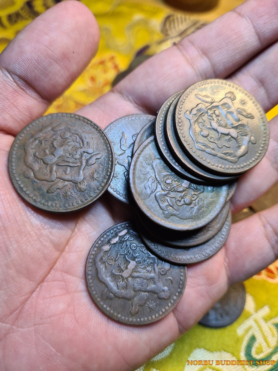 Old coin Tibet - tiền xu cổ Tây Tạng thời xưa 2