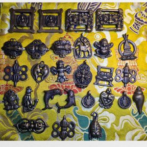 Old thokcha Tibet - thongcha bùa hộ mệnh người Tạng bằng Đồng cổ đẹp và lâu đời