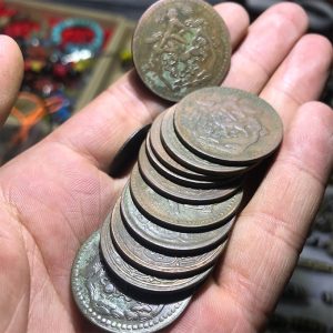 Tiền xu cổ của Tây Tạng xưa - Tiền xu tâm linh Old Coin Tibet