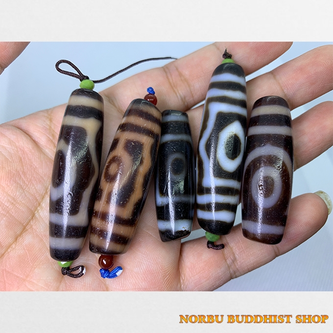 5-vien-dzi-bead-hang-a-than-ngoc-chat-da-ma-nao-gia-chon-loc-hang-dep-chat-luong 5 viên dzi bead hàng A+ thân ngọc chất đá mã não già chọn lọc hàng đẹp chất lượng