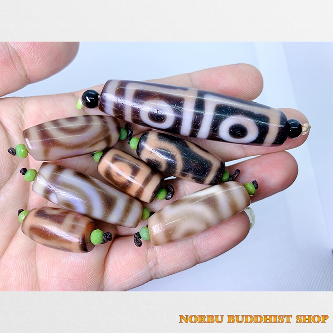 7-vien-dzi-bead-than-ngoc-hang-a-avip-chat-luong-dep-dac-biet-vien-4-mat-than-ngoc-bigsize-cuc-hiem 7 viên Dzi bead thân ngọc hàng A AVIP chất lượng đẹp đặc biệt viên 4 mắt thân ngọc bigsize cực hiếm
