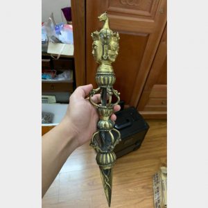 Dao Phurba Mã Đầu Minh Vương Hayagriva chất đồng hàng giá rẻ sưu tầm