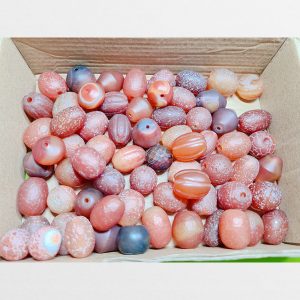 Hạt mã não đỏ hàng cũ và lâu năm Tibet sưu tầm chế tác hoàn toàn thủ công