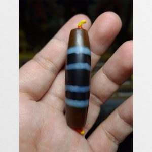 Same old chong dzi bead 4 sọc xám thân nâu đen hiếm gặp hàng cận cổ
