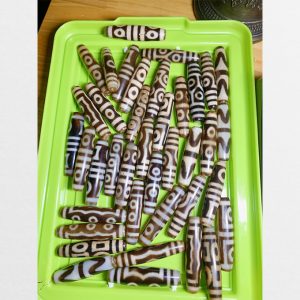 Tổng hợp dzi bead giá rẻ hàng sale nhiều vân chất mã não non cho người mới chơi