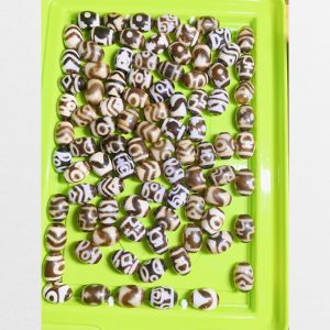 Tổng hợp dzi bead tròn giá rẻ nhiều vân dễ mix