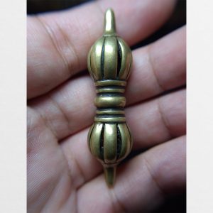 Ancient Thocha Dorje nine pronged Tibet bùa hộ mệnh thogcha chày kim cương 9 chấu đeo cổ