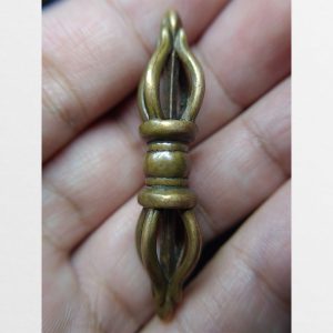 Ancient Thogcha dorje 5 pronged Tibet Lhasa chày kim cương 5 chấu đồng cổ Tây Tạng