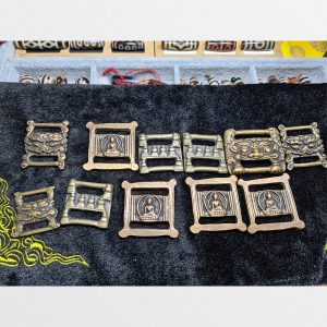 Thokcha Old Copper Tibetan mắt nối dây buộc dây thogcha từ Tây Tạng