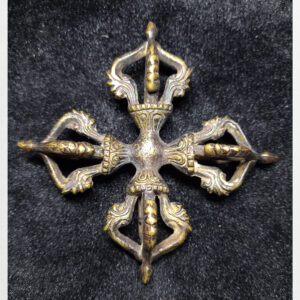 Chày kim cương đôi 5 chấu chất cổ Antique sưu tầm