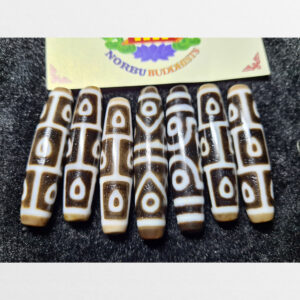 7 viên dzi thân dầu cực đẹp vân 9 mắt bồ đề 8 mắt 7 mắt sưu tầm