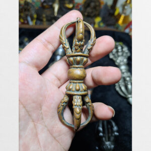 Chày kim cương 5 chấu chất liệu đồng từ Tibet