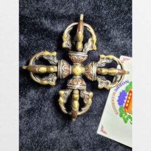 Chày kim cương đôi 5 cháu chất đồng đẹp nét Nepal