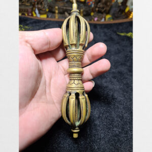 Chày kim cương Vajra 9 chấu size lớn chất đồng mới