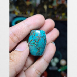 Lu thống lam ngọc thiên nhiên xanh dương vân đẹp nặng 16gram chất đẹp Tibet