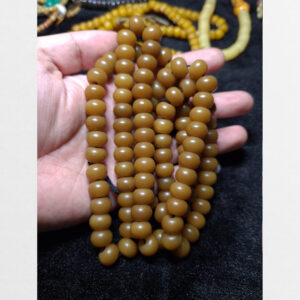 Tràng hạt bối Antique cổ bạch ngọc từ Tibet hàng sưu tầm