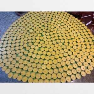 Nến bơ handmade 100% bơ thực vật chất lượng cao cháy 5h hộp 100 viên