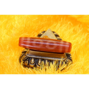 Dzi bead 5 mắt thân ngọc A 120