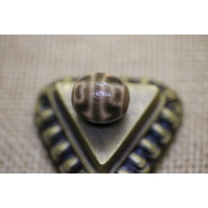 Dzi bead hoa sen tròn same old 131