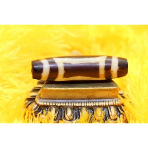 Dzi bead vuông kim cang chất già same old chong A 53