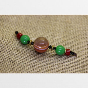 Hạt mã não tròn Tây Tạng từ Tibet sưu tầm độc bản