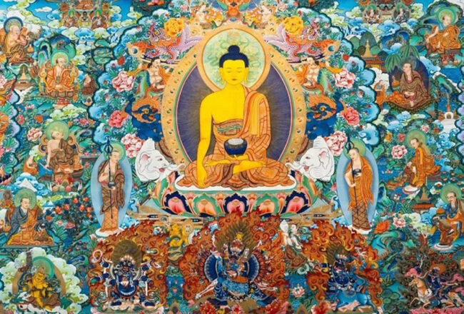 Tìm hiểu nét độc đáo tranh Thangka tâm linh Phật giáo Tây Tạng