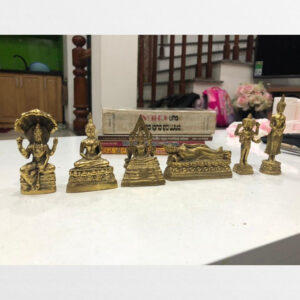 Bộ 6 tượng đồng nhỏ Phật giáo Nam tông sưu tầm