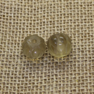 Cặp lưu li pha lê cũ chất đẹp từ Tây Tạng