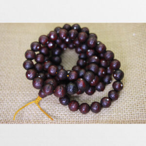 Chuỗi 108 bồ đề mắt Phật đính cườm hạt tại mắt tinh xảo chất già màu đậm Antique