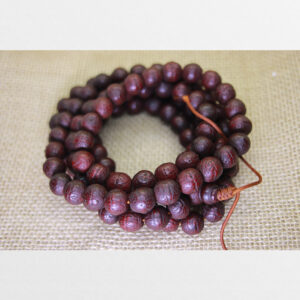 Chuỗi 108 bồ đề Phật nhãn màu đỏ nâu cỡ 12mm sưu tầm Antique