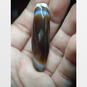 Dzi bead thiên nhiên chất già antique từ Tibet