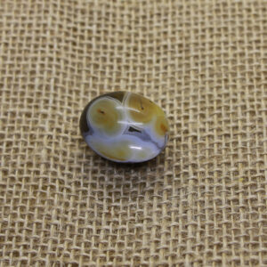 Mã não thiên nhiên cỡ lớn viên tròn chất già từ Tibet hoa văn cực đẹp