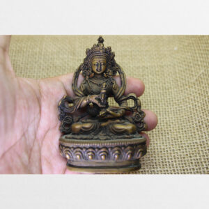 Tôn tượng đồng cỡ nhỏ ngài Kim Cang Tát Đỏa từ Nepal