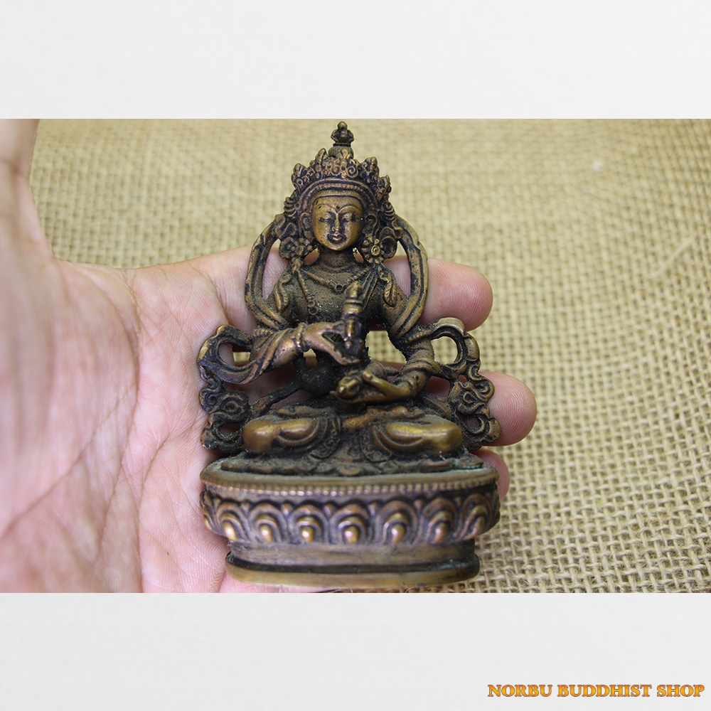 Tôn tượng đồng cỡ nhỏ ngài Kim Cang Tát Đỏa từ Nepal