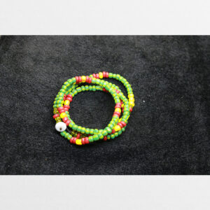 Chuỗi lưu li hạt màu xanh từ Tibet