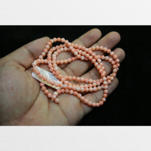 San hô đỏ dây hạt dài kèm kiểm định