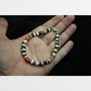 Vòng tay lưu li Tibet có móc khóa