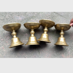 Chén đồng cỡ lớn dâng đốt đèn bơ