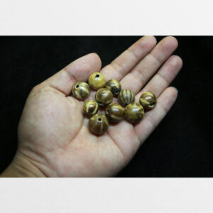 Hạt cổ pumtek tròn 10 viên sưu tầm
