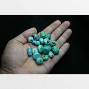 Lam ngọc Turquoise thiên nhiên từ Tibet đa dạng size