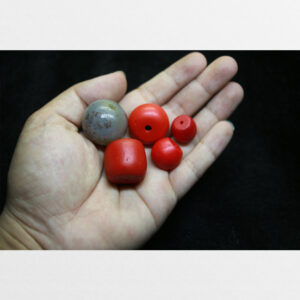 Old liuli đỏ và mã não cỡ lớn old 100 năm