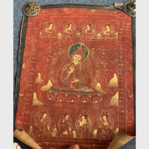 Thangka Guru Rinpoche old 20 năm từ Tibet