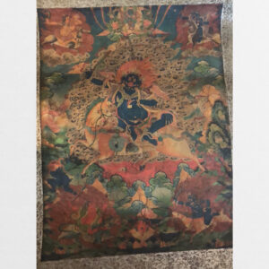 Thangka trên vải lụa cũ từ Tibet 3 bức