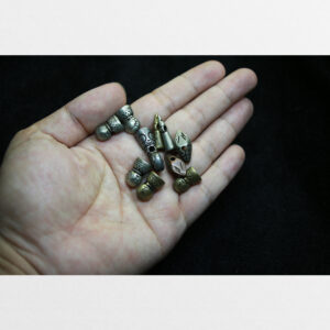 Thokcha cỡ nhỏ con dấu, phurba, tsa, chày kim cương đồng từ Tibet