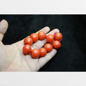 Tổng hợp các chuỗi lưu li đỏ từ Tibet chất đẹp hạt size lớn