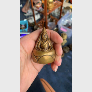 Tượng đồng mini Guru Dewa từ Tibet hiếm gặp
