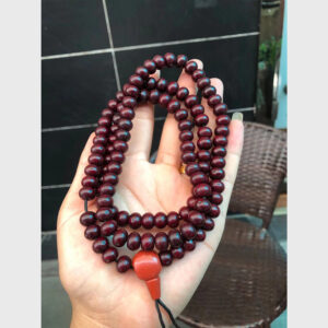 Chuỗi bồ đề tinh nguyệt màu nâu đỏ chất đẹp